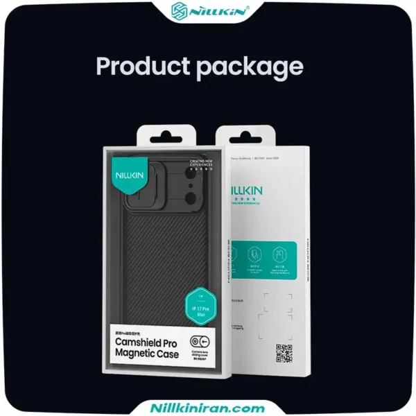 قاب نیلکین iPhone 17 Pro Max مدل CamShield Pro Magnetic