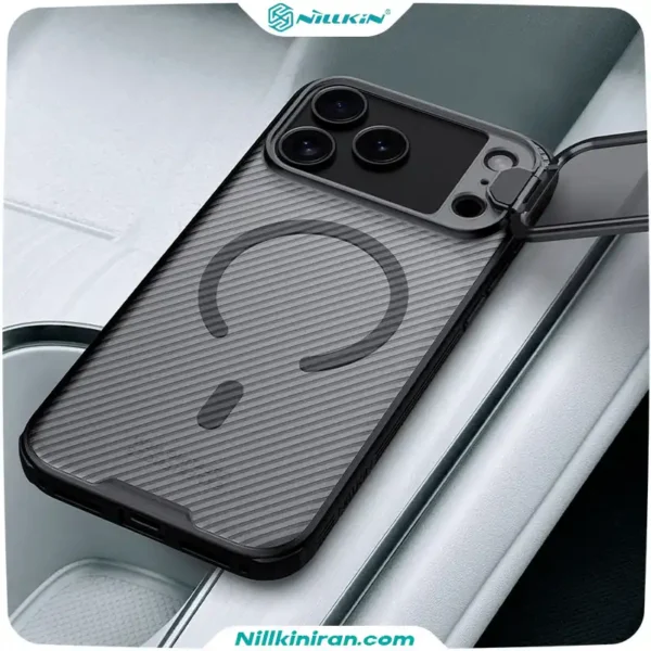 قاب نیلکین iPhone 17 Pro Max مدل Camshield Prop Clear version