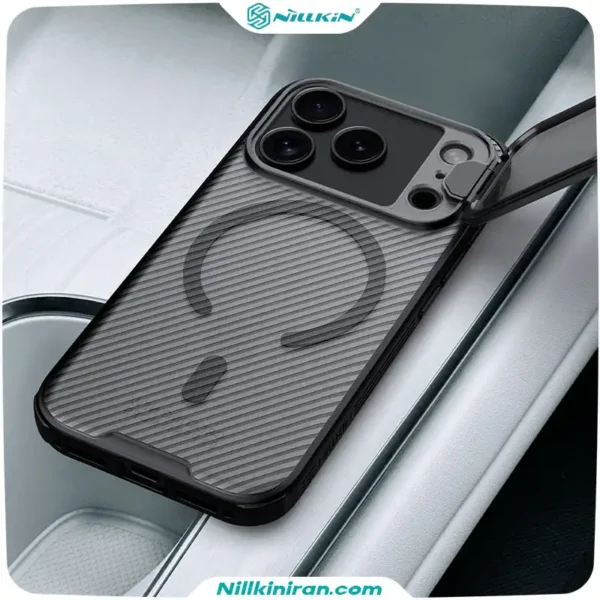 قاب نیلکین iPhone 17 Pro مدل Camshield Prop Magnetic Clear version