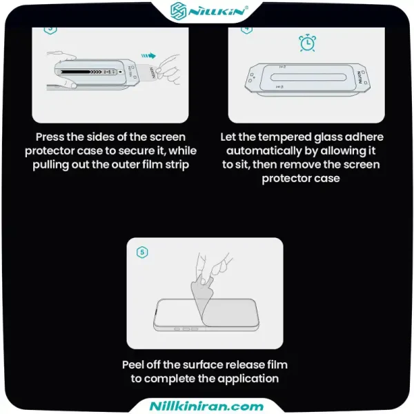 نیلکین Apple iPhone 17 Pro CP+Pro tempered glass