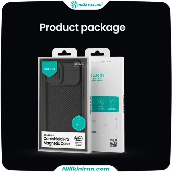 قاب نیلکین iPhone 17 مدل CamShield Pro Magnetic