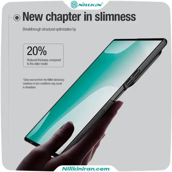 قاب نیلکین سامسونگ Z Fold7 مدل Super Frosted Shield Fold Magnetic