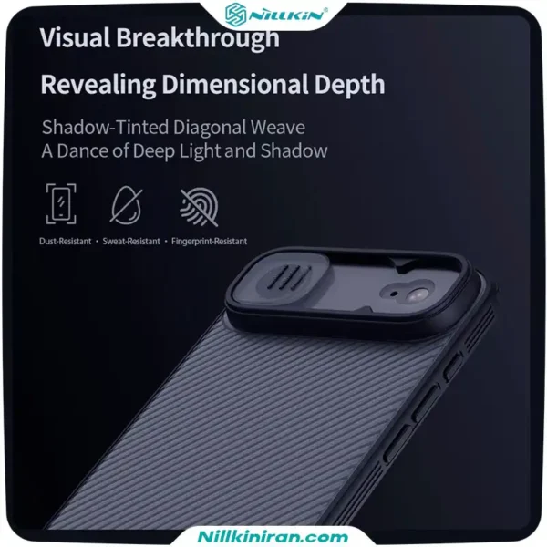 قاب نیلکین iPhone 17 Air مدل CamShield Pro Clear Version