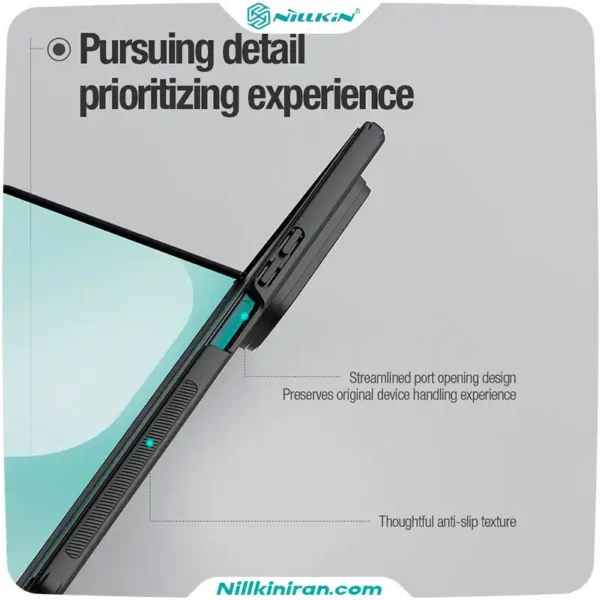 قاب نیلکین سامسونگ Z Fold7 مدل Super Frosted Shield Fold Magnetic