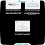 گلس حریم شخصی نیلکین آیفون iPhone 17 Air مدل Guardian Full