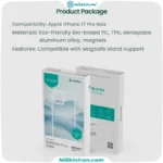 قاب نیلکین iPhone 17 Pro Max مدل Nature TPU Pro