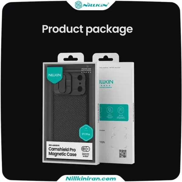 قاب نیلکین iPhone 17 Pro مدل CamShield Pro Magnetic
