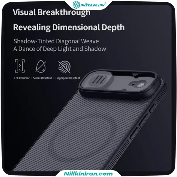 قاب نیلکین iPhone 17 Air مدل Camshield Pro Magnetic Clear version