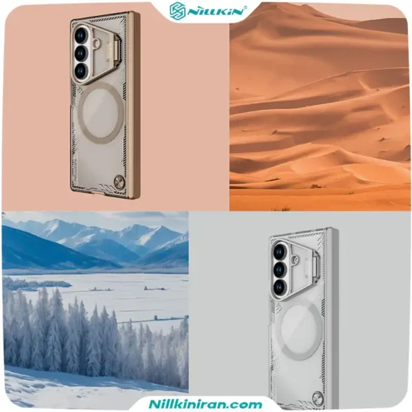 قاب نیلکین سامسونگ Galaxy Z Fold7 مدل Iceblade Fold Magnetic