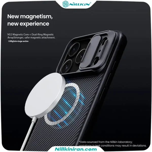 قاب نیلکین iPhone 17 Pro Max مدل CamShield Pro Magnetic