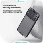 قاب نیلکین iPhone 17 Pro مدل Camshield Prop Clear version