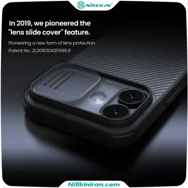 قاب نیلکین iPhone 17 مدل CamShield Pro (Clear Version)