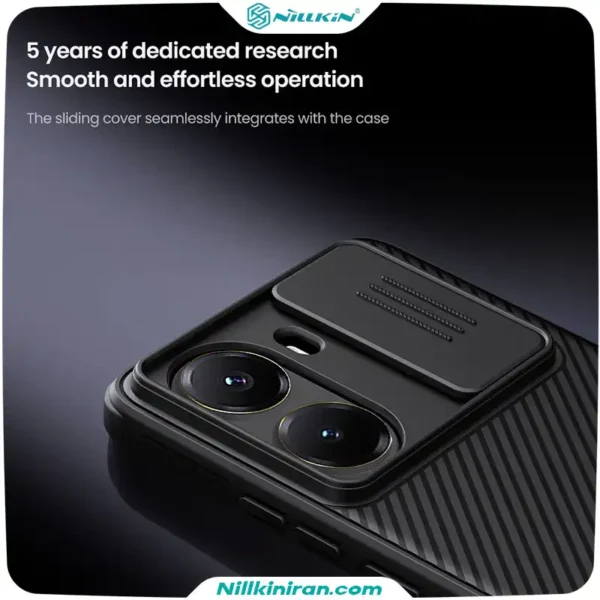 قاب نیلکین شیائومی Poco X7 Pro مدل CamShield Pro Magnetic