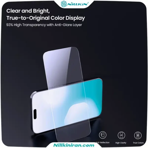گلس نیلکین iPhone 17 Air مدل H+ Pro tempered glass
