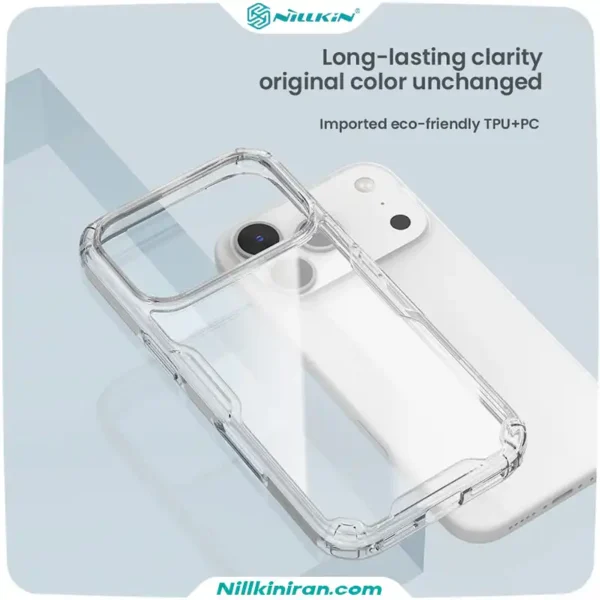 قاب نیلکین iPhone 17 Air مدل Nature TPU Pro