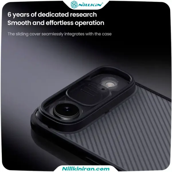 قاب نیلکین iPhone 17 Air مدل CamShield Pro Clear Version