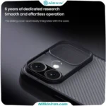 قاب نیلکین iPhone 17 مدل CamShield Pro (Clear Version)