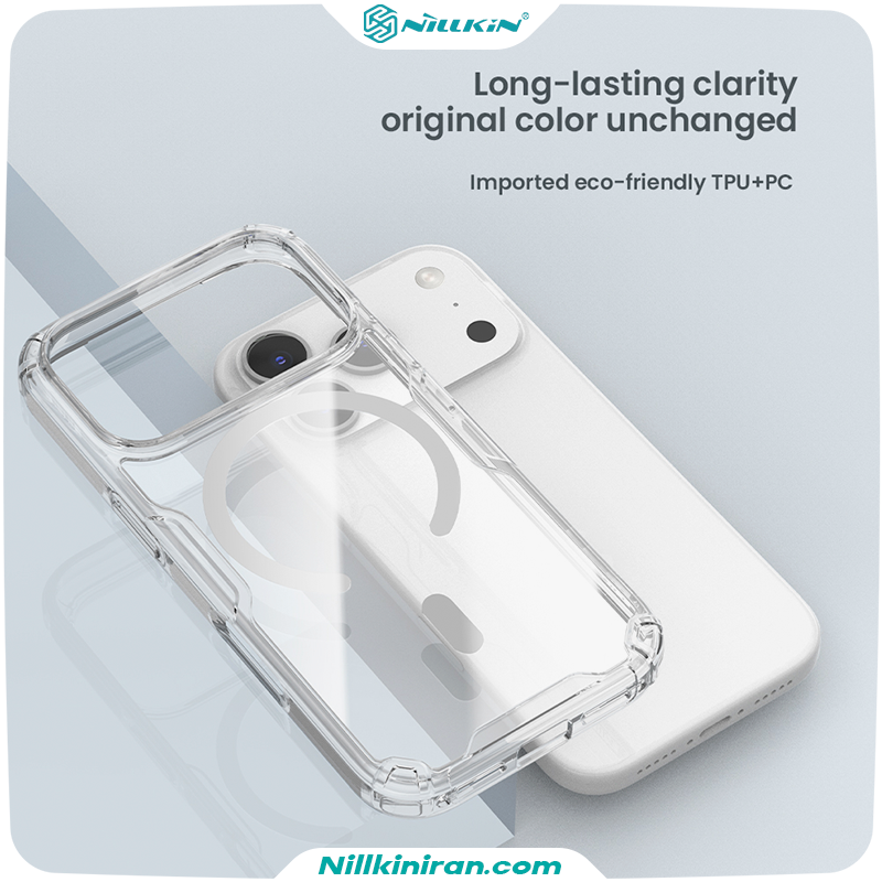 قاب نیلکین  iphone 17 Pro Nature TPU Pro Magnetic