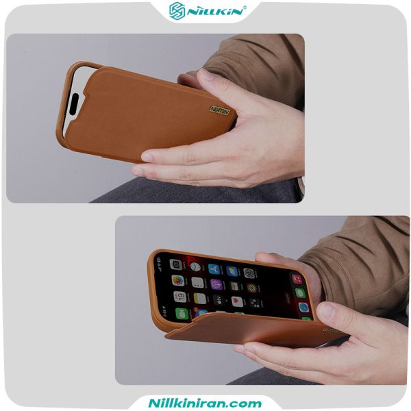 iPhone 17 Pro Max Qin Pro leather case nilkiin