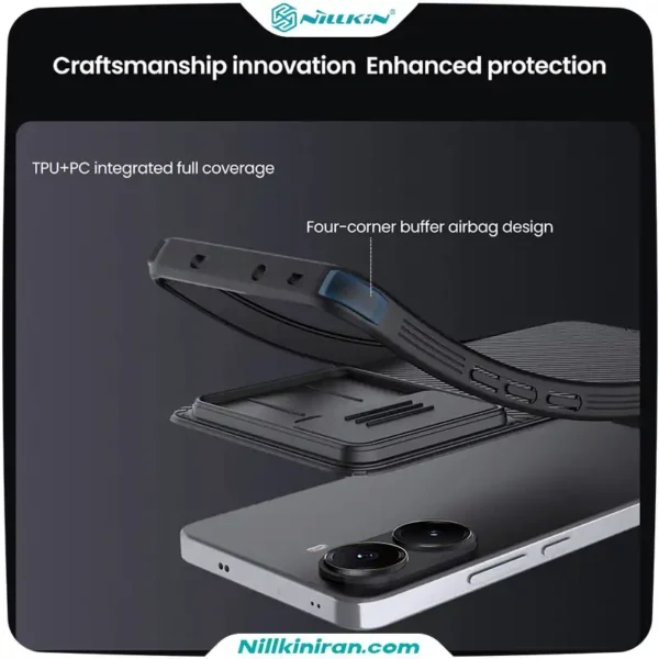 قاب نیلکین شیائومی Poco X7 Pro مدل CamShield Pro Magnetic