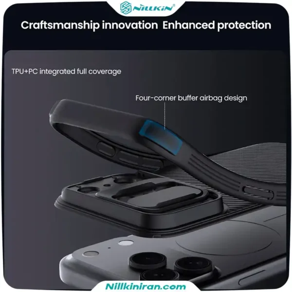 قاب نیلکین iPhone 17 Pro Max مدل CamShield Pro Magnetic