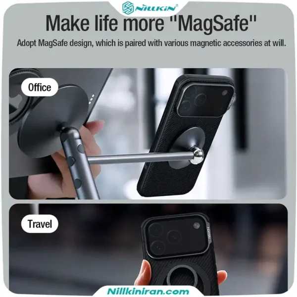 قاب نیلکین iPhone 17 Pro Max مدل CamShield Prop Magnetic