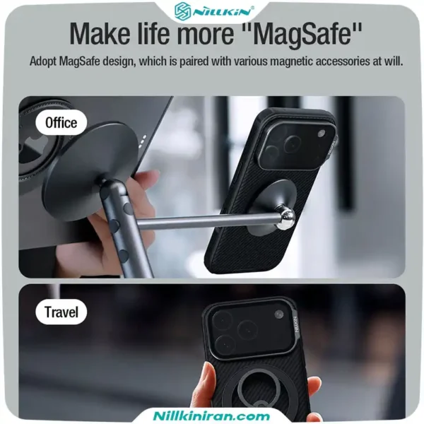 قاب نیلکین iPhone 17 Pro مدل CamShield Prop Magnetic