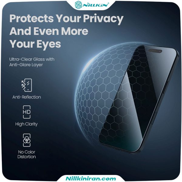 Apple iPhone 17 Pro Guardian Full coverage privacy tempered glass
