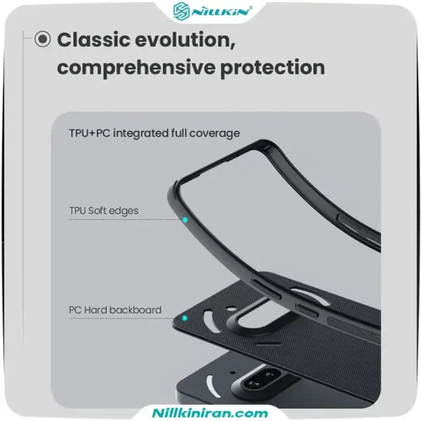 قاب نیلکین Nothing Phone 3a مدل Super Frosted Shield Pro
