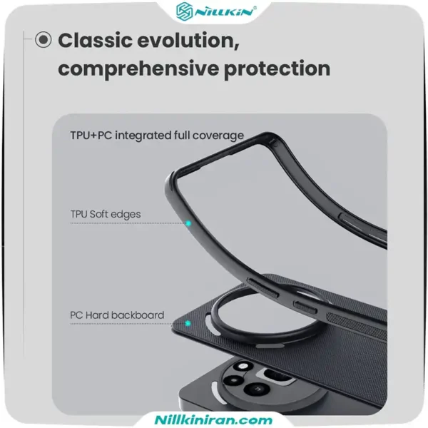 قاب نیلکین Nothing Phone 3a Pro مدل Super Frosted Shield Pro Magnetic