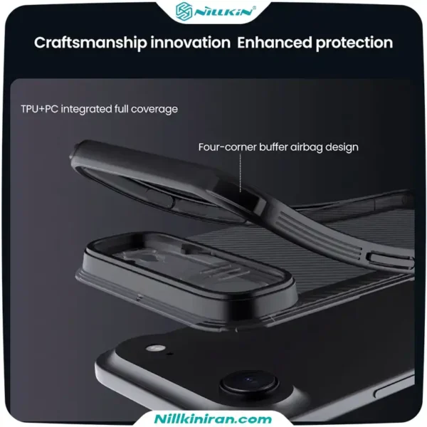 قاب نیلکین iPhone 17 Air مدل CamShield Pro Clear Version