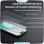 نیلکین Apple iPhone 17 Pro CP+Pro tempered glass