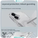 قاب نیلکین آیفون iPhone 17 مدل Nature TPU Pro Magnetic