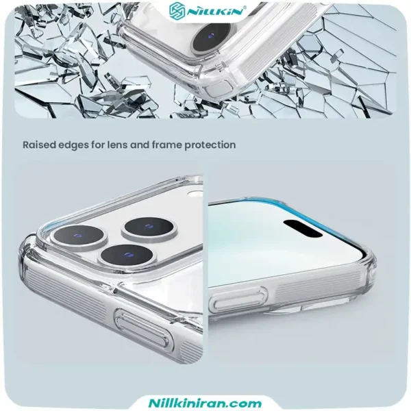 قاب نیلکین iPhone 17 Pro مدل Nature TPU Pro
