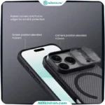 قاب نیلکین iPhone 17 Pro مدل (Camshield Pro Magnetic (Clear version