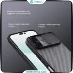 قاب نیلکین iPhone 17 مدل CamShield Pro (Clear Version)