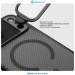 قاب نیلکین iPhone 17 Pro Max مدل Camshield Prop Clear version