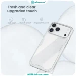 قاب نیلکین iPhone 17 Pro Max مدل Nature TPU Pro
