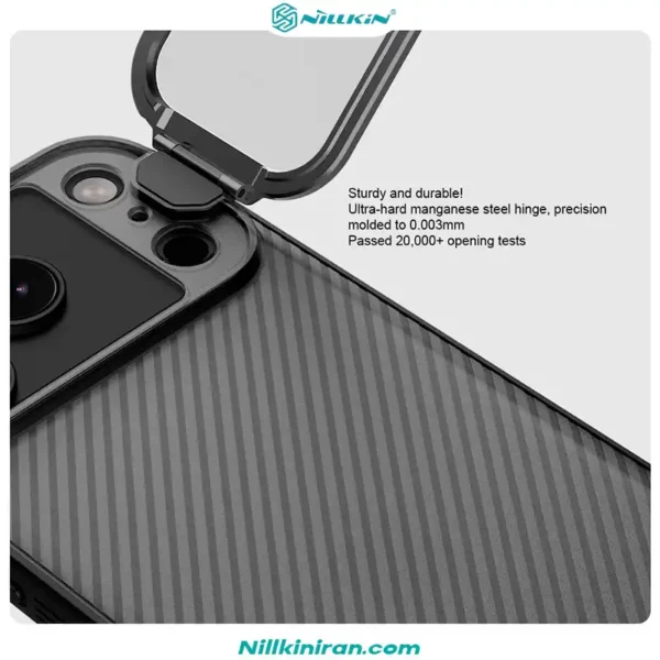 قاب نیلکین iPhone 17 Pro مدل Camshield Prop Clear version