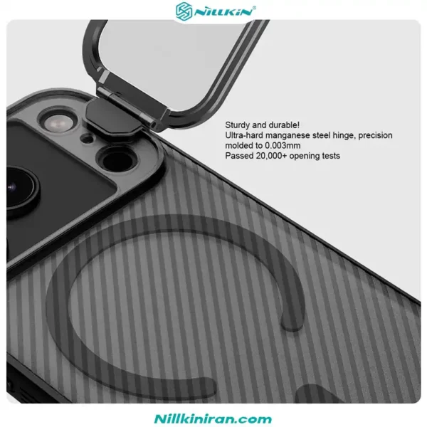 قاب نیلکین iPhone 17 Pro مدل Camshield Prop Magnetic Clear version