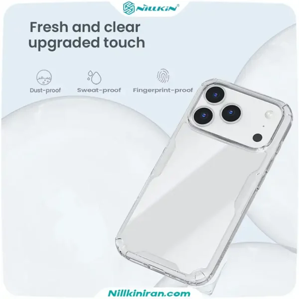 قاب نیلکین iPhone 17 Pro مدل Nature TPU Pro