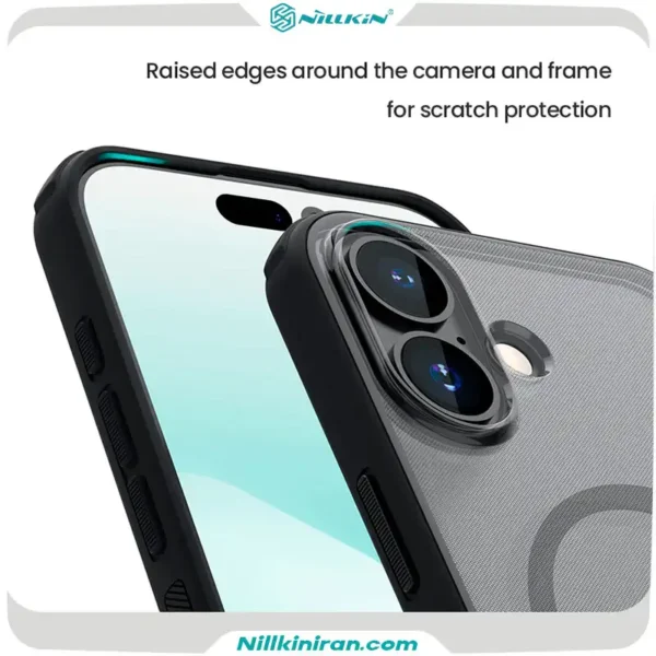 قاب نیلکین iPhone 17 مدل Super Frosted Shield Pro Magnetic Clear Version