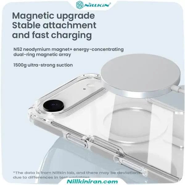 قاب نیلکین iPhone 17 Air مدل Nature TPU Pro Magnetic