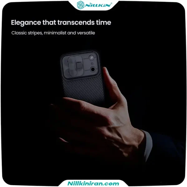 قاب نیلکین iPhone 17 Pro مدل CamShield Pro (Clear Version)