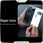 قاب نیلکین سامسونگ Galaxy Z Fold7 مدل Qin Pro leather