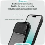 قاب نیلکین iPhone 17 Pro مدل Camshield Prop Clear version