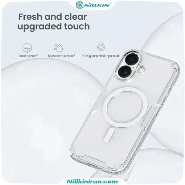 قاب نیلکین آیفون iPhone 17 مدل Nature TPU Pro Magnetic