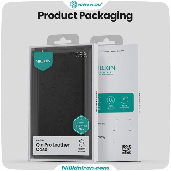 iPhone 17 Pro Max Qin Pro leather case nilkiin