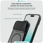 قاب نیلکین iPhone 17 Pro Max مدل Camshield Prop Clear version