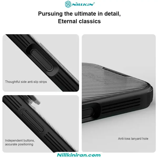قاب نیلکین iPhone 17 Pro مدل Camshield Prop Clear version